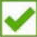 checkbox look-alike graphic